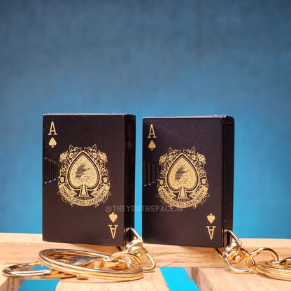Ace Card Lighter Keychain