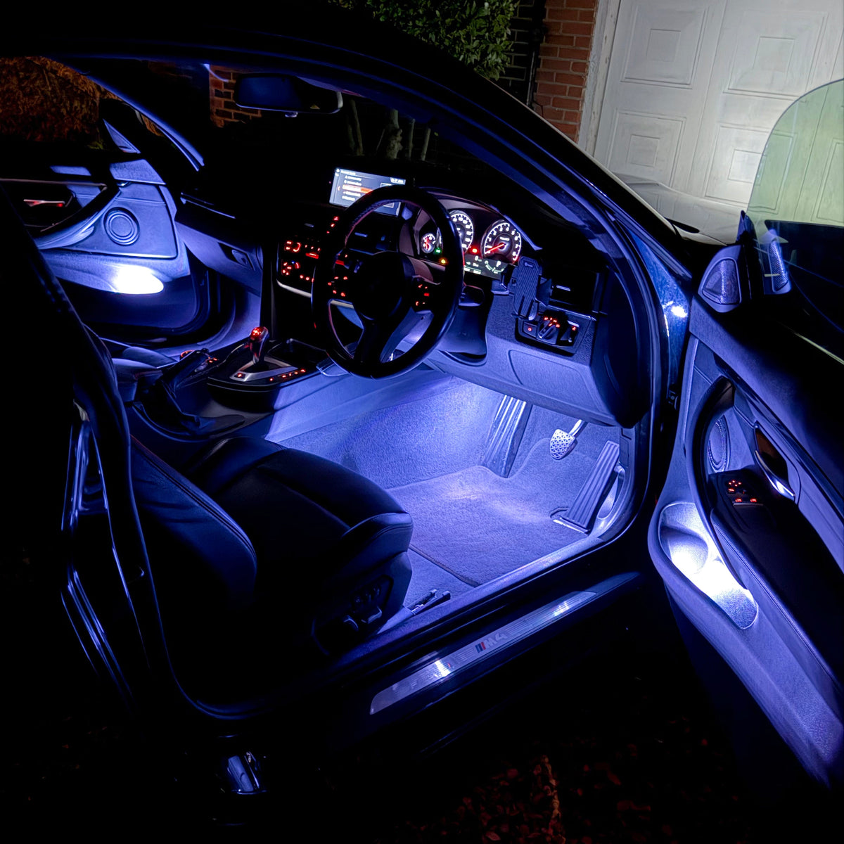 Wireless Car Interior Ambient Lights with Remote